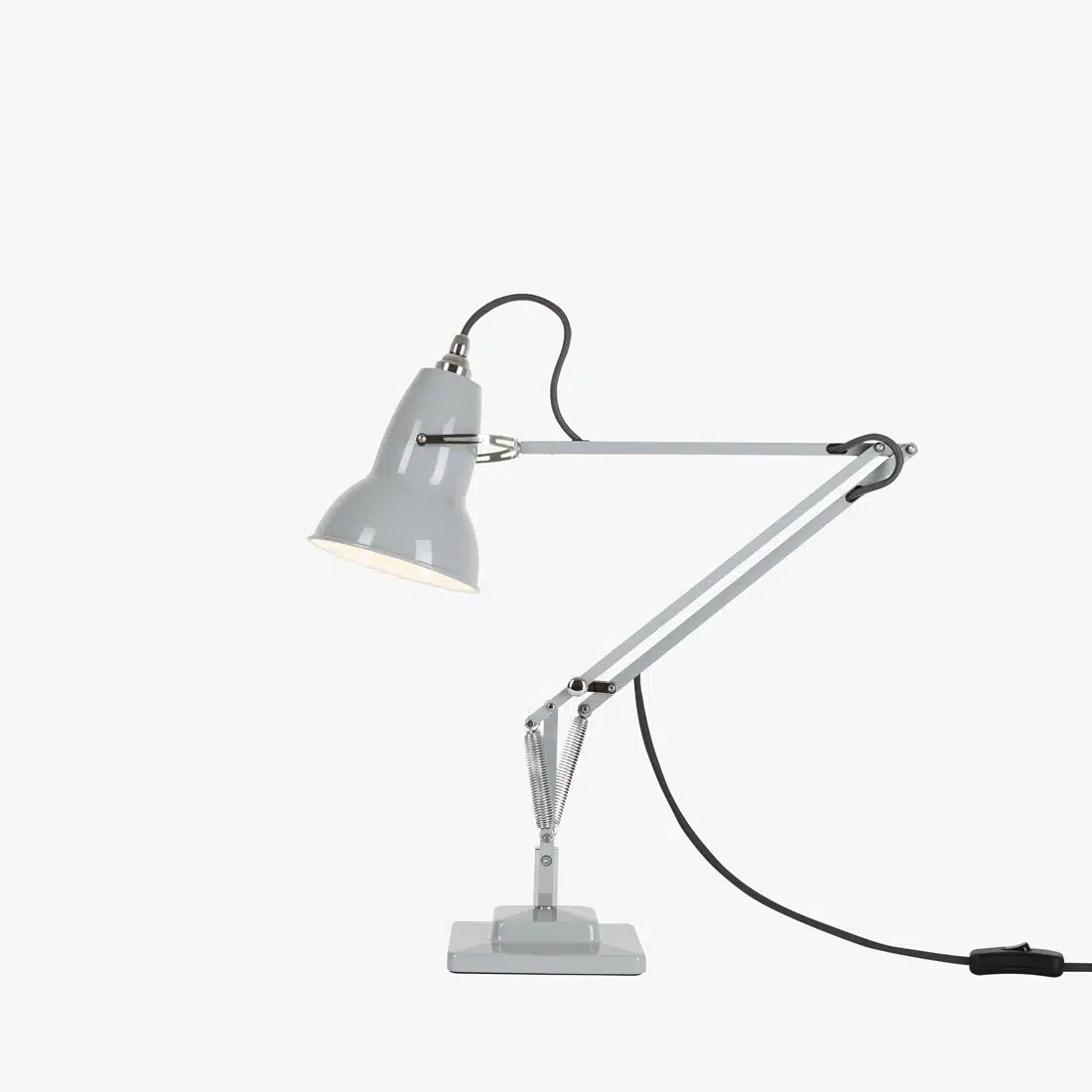 Anglepoise Light - Original 1227 Desk Lamp Dove Grey - Dove Grey Finish - Arms and Aluminium Shade