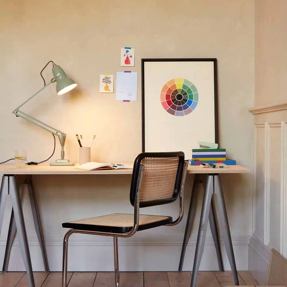 Anglepoise Light - Original 1227 Desk Lamp National Trust Edition Sage Green - Sage Green Finish - Aluminium Shade