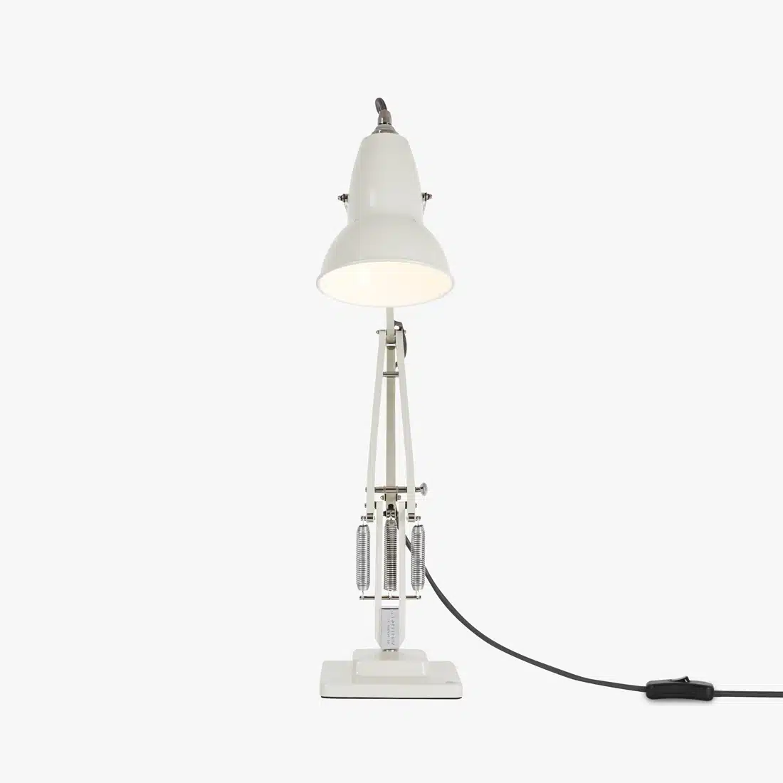 Anglepoise Light - Original 1227 Desk Lamp Linen White - Linen White Finish - Arms and Aluminium Shade