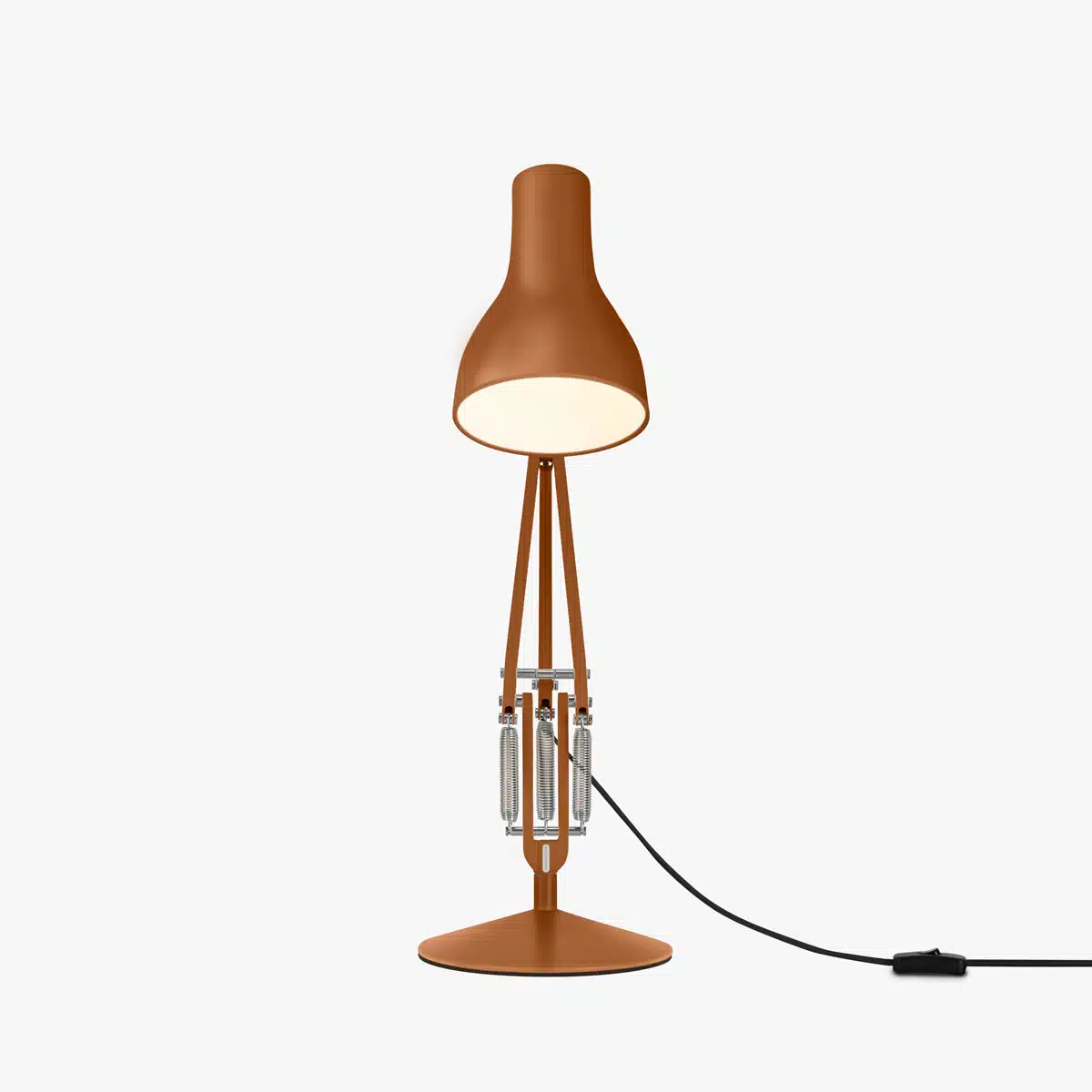 Anglepoise Light - Type 75 Desk Lamp Margaret Howell Edition Sienna - Sienna Finish - Arms and Aluminium Shade