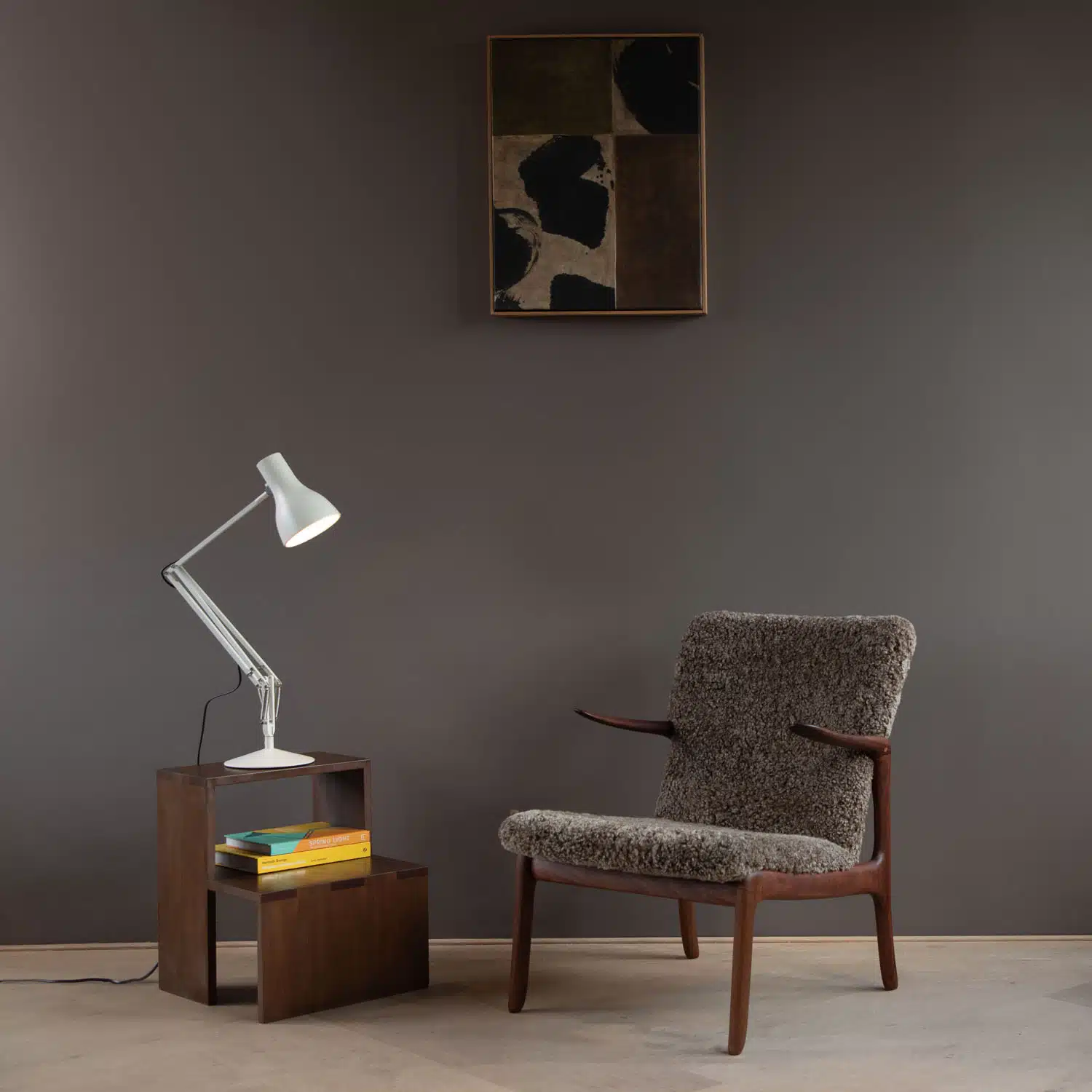 Anglepoise Light - Type 75 Desk Lamp Alpine White - Alpine White Finish - Aluminium Shade