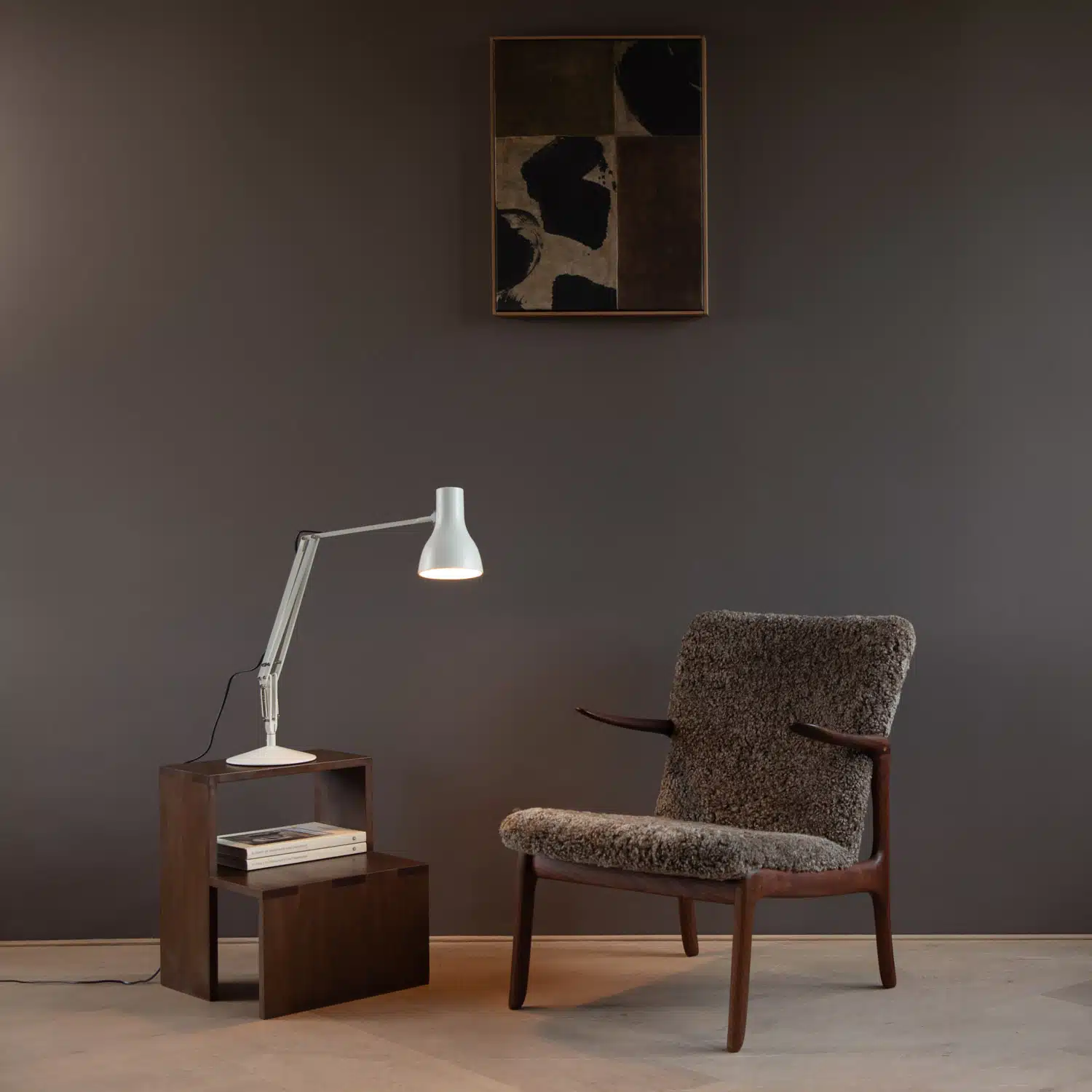 Anglepoise Light - Type 75 Desk Lamp Alpine White - Alpine White Finish - Aluminium Shade