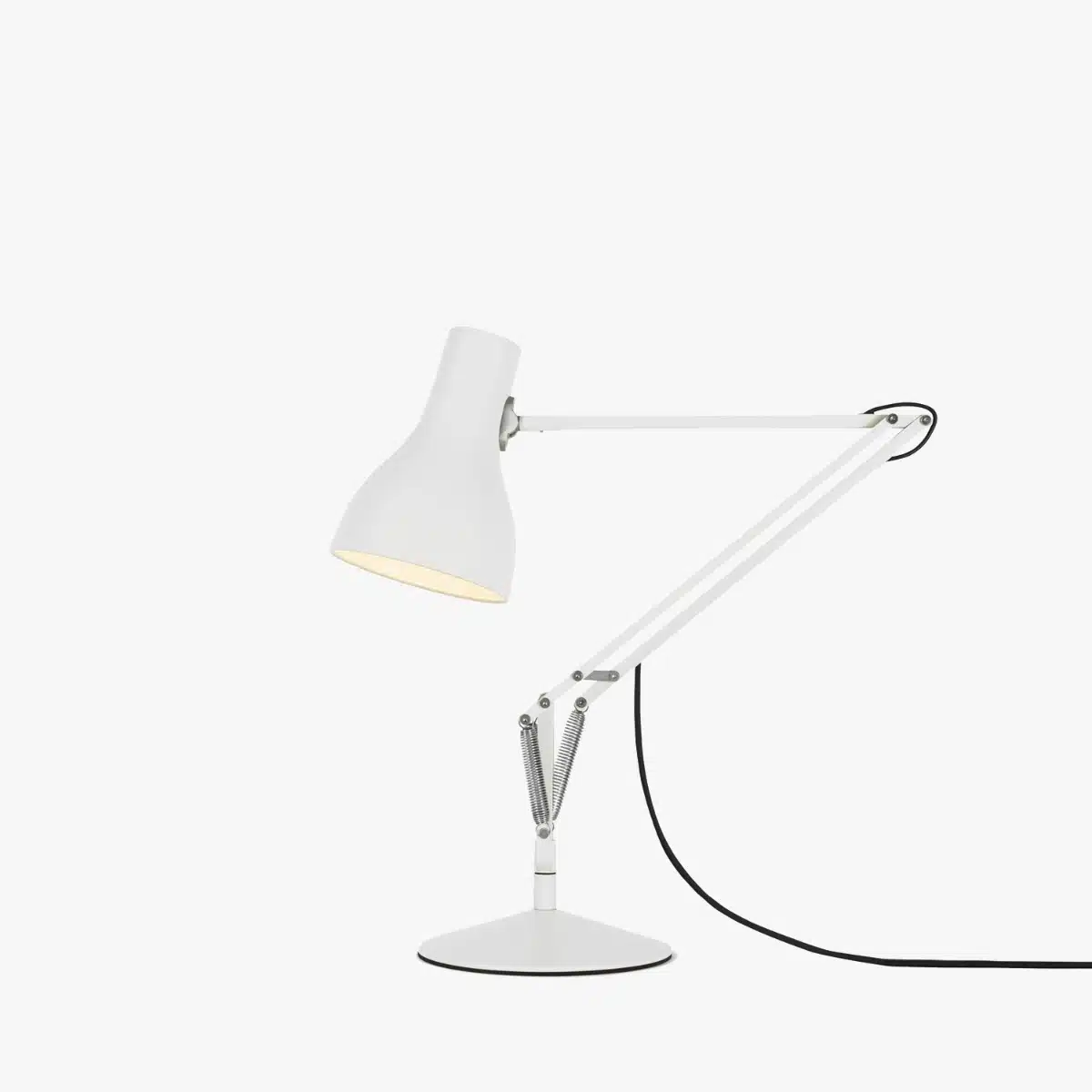 Anglepoise Light - Type 75 Desk Lamp Alpine White - Alpine White Finish - Aluminium Shade