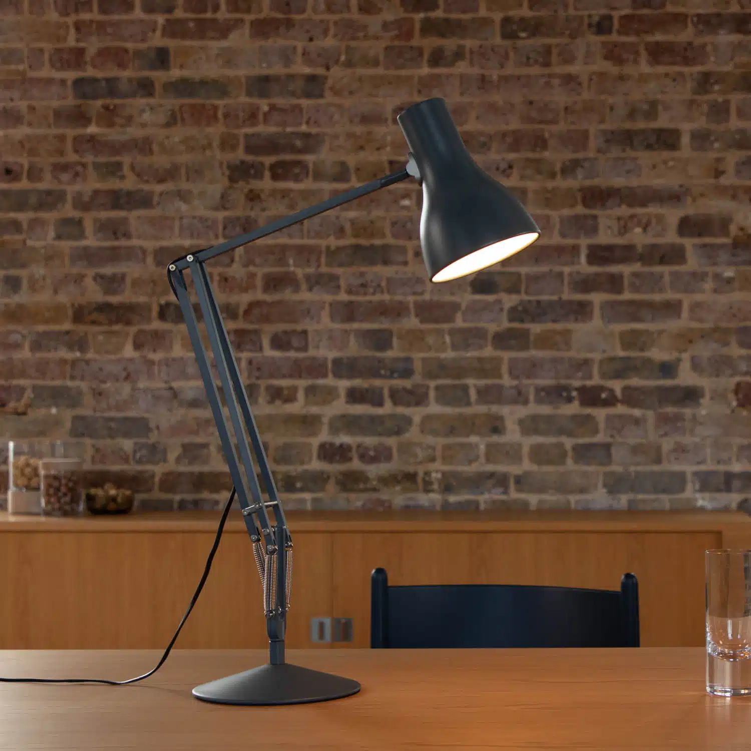 Anglepoise Light - Type 75 Desk Lamp Slate Grey - Slate Grey Finish - Aluminium Shade