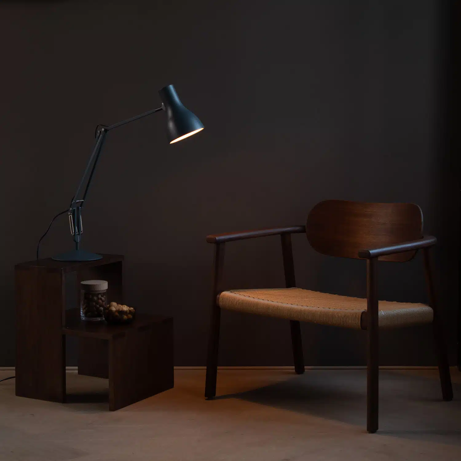 Anglepoise Light - Type 75 Desk Lamp Slate Grey - Slate Grey Finish - Aluminium Shade