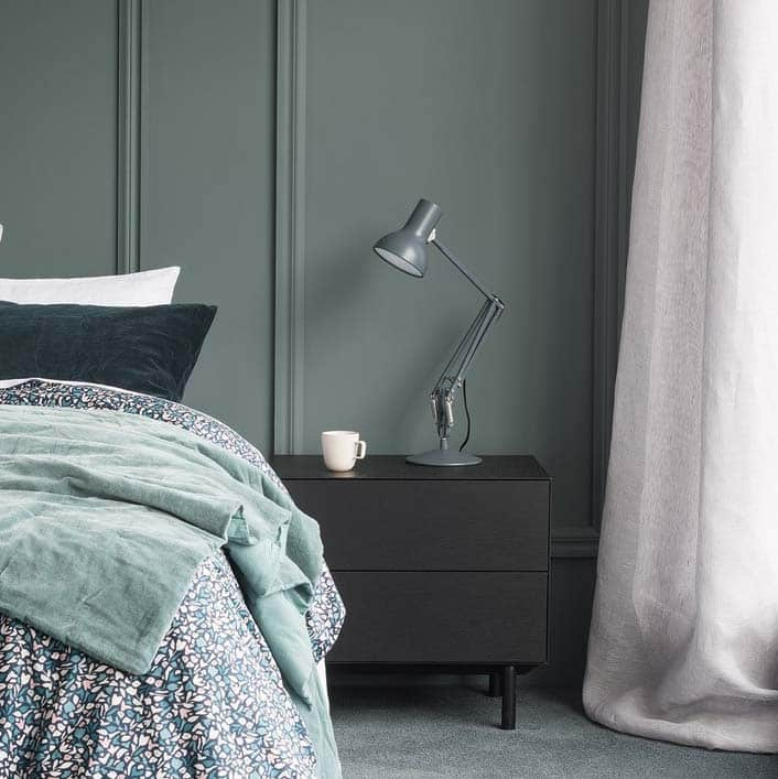 Anglepoise Light - Type 75 Mini Desk Lamp Slate Grey - Slate Grey Finish - Arms and Aluminium Shade