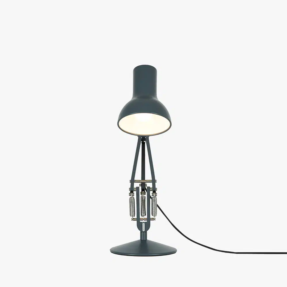 Anglepoise Light - Type 75 Mini Desk Lamp Slate Grey - Slate Grey Finish - Arms and Aluminium Shade
