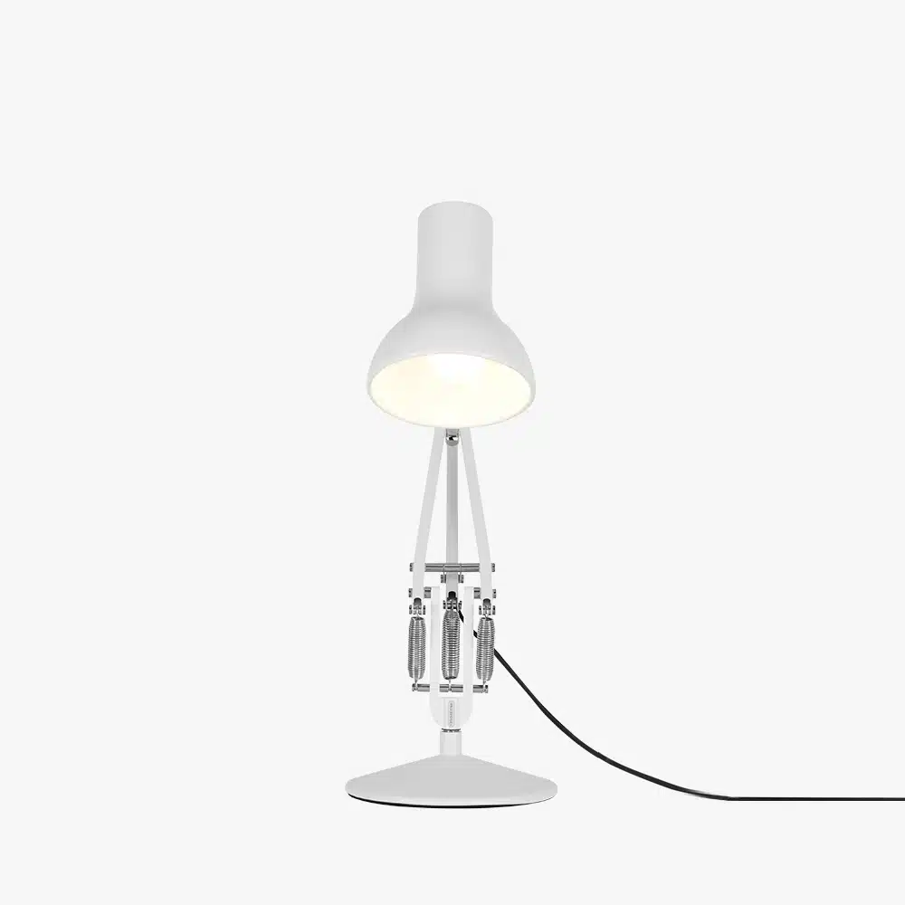 Anglepoise Light - Type 75 Mini Desk Lamp Alpine White - Alpine White Finish - Arms and Aluminium Shade