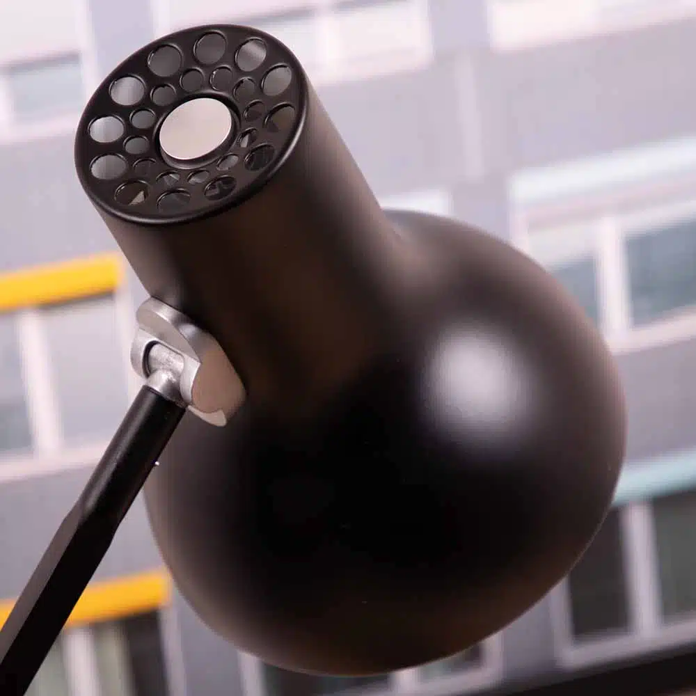 Anglepoise Light - Type 75 Mini Desk Lamp Jet Black - Jet Black Finish - Arms and Aluminium Shade