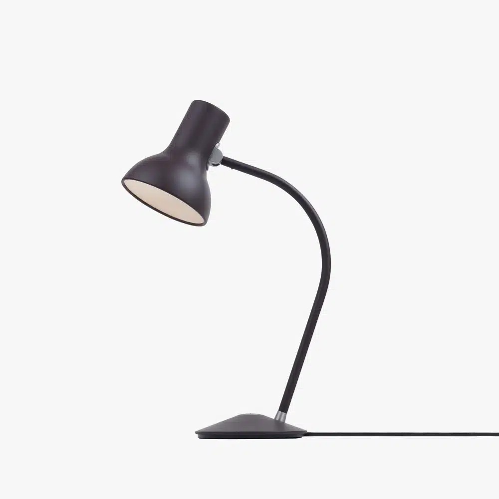 Anglepoise Light - Type 75 Mini Table Lamp Black Umber - Black Umber Finish - Aluminium Shade and Base Cover