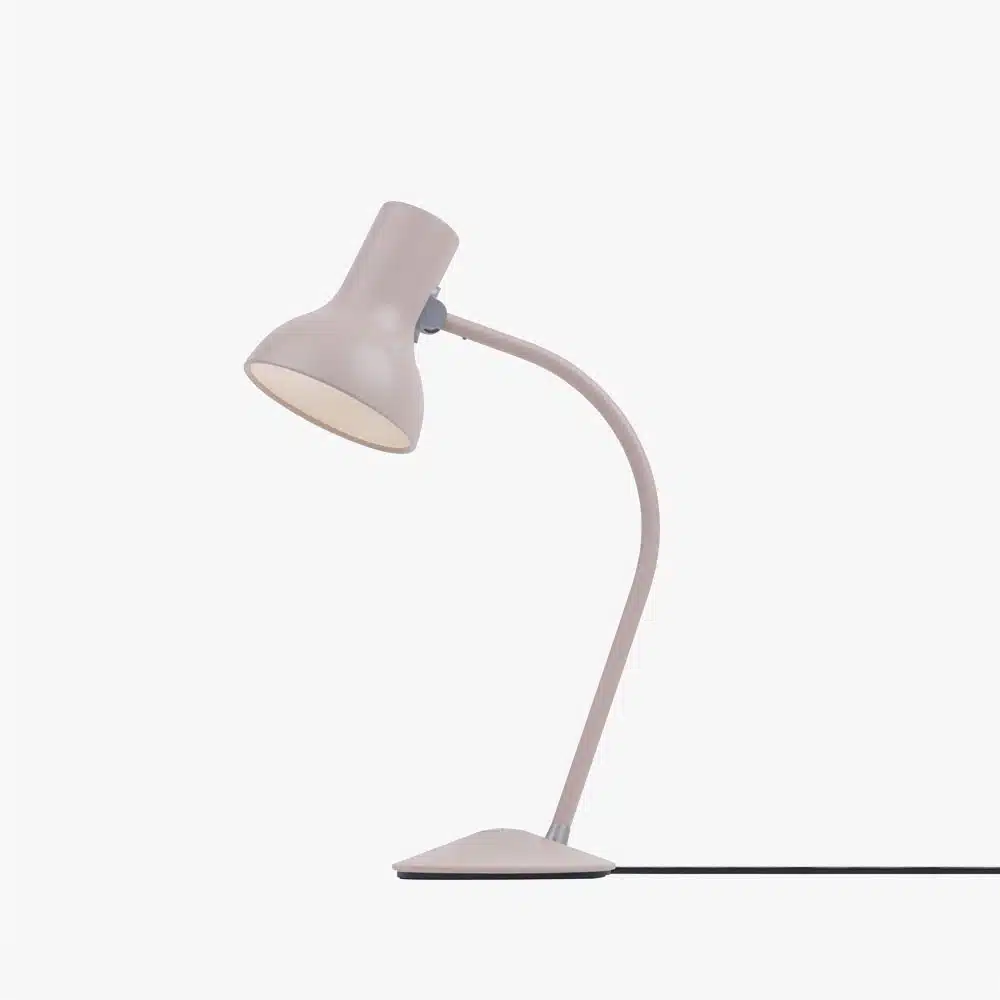 Anglepoise Light - Type 75 Mini Table Lamp Mole Grey - Mole Grey Finish - Aluminium Shade and Base Cover