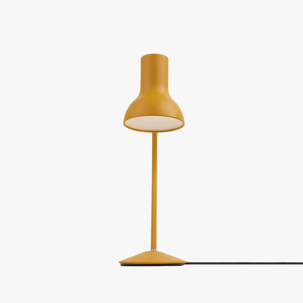 Anglepoise Light - Type 75 Mini Table Lamp Turmeric Gold - Turmeric Gold Finish - Aluminium Shade and Base Cover