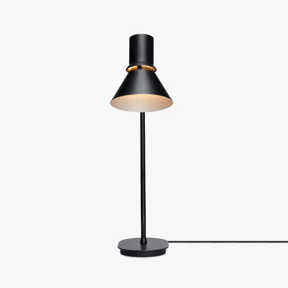 Anglepoise Light - Type 80 Table Lamp Matte Black - Matte Black Finish - Aluminium Shade