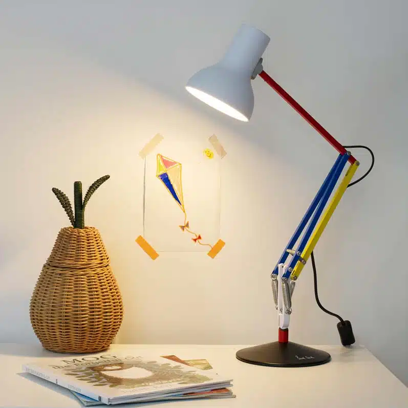 Anglepoise Light - Type 75 Mini Desk Lamp Paul Smith Edition 3 - Paul Smith Edition Three Finish -Arms and  Aluminium Shade