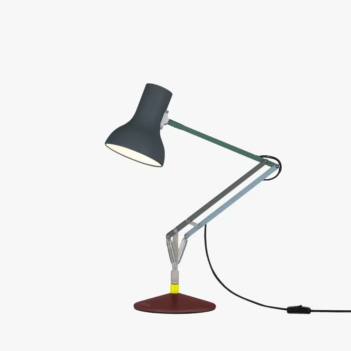 Anglepoise Light - Type 75 Mini Desk Lamp Paul Smith Edition 4 - Paul Smith Edition Four Finish -Arms and  Aluminium Shade