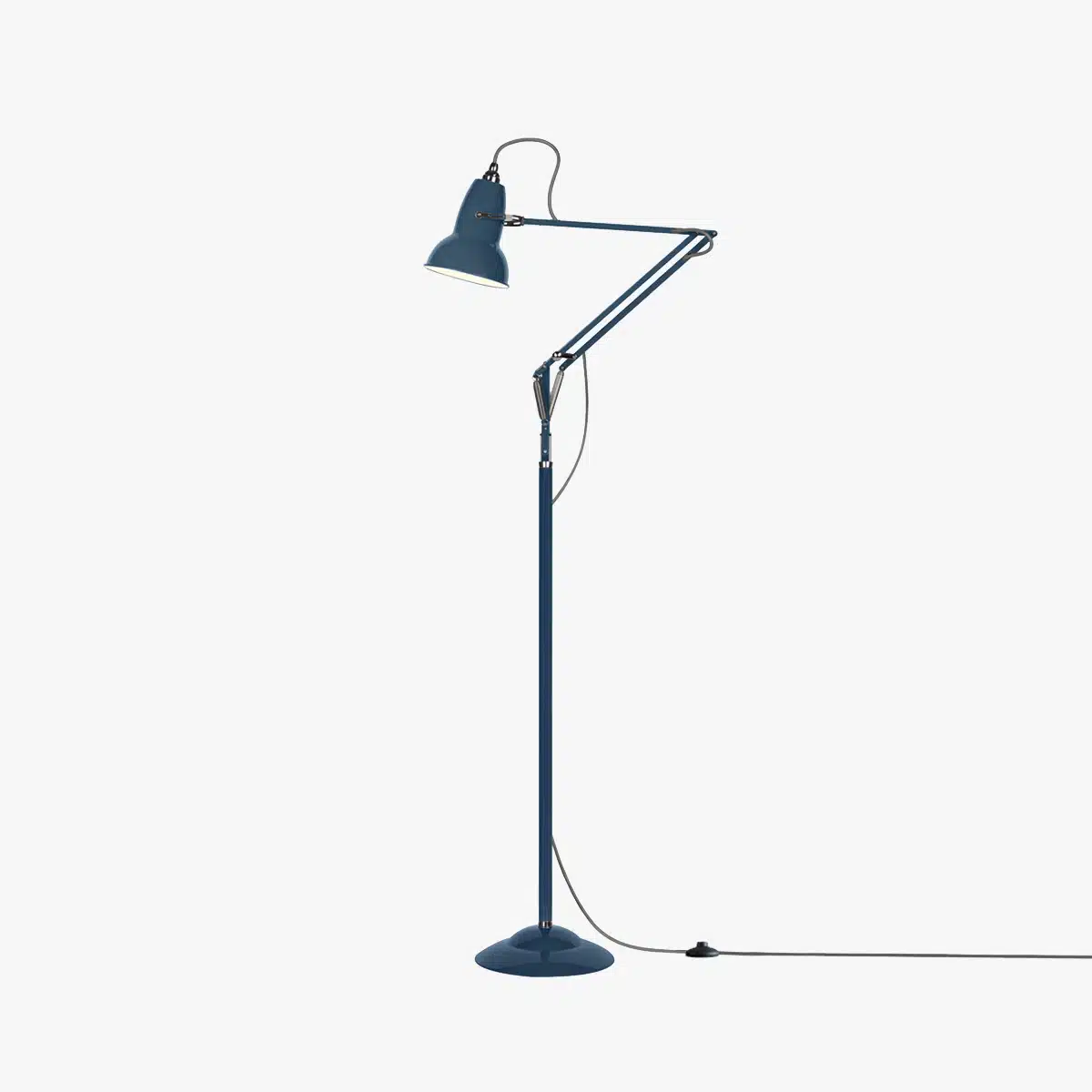 Anglepoise Light - Original 1227 Floor Lamp National Trust Edition Neptune Blue - Neptune Blue Finish - Aluminium Shade