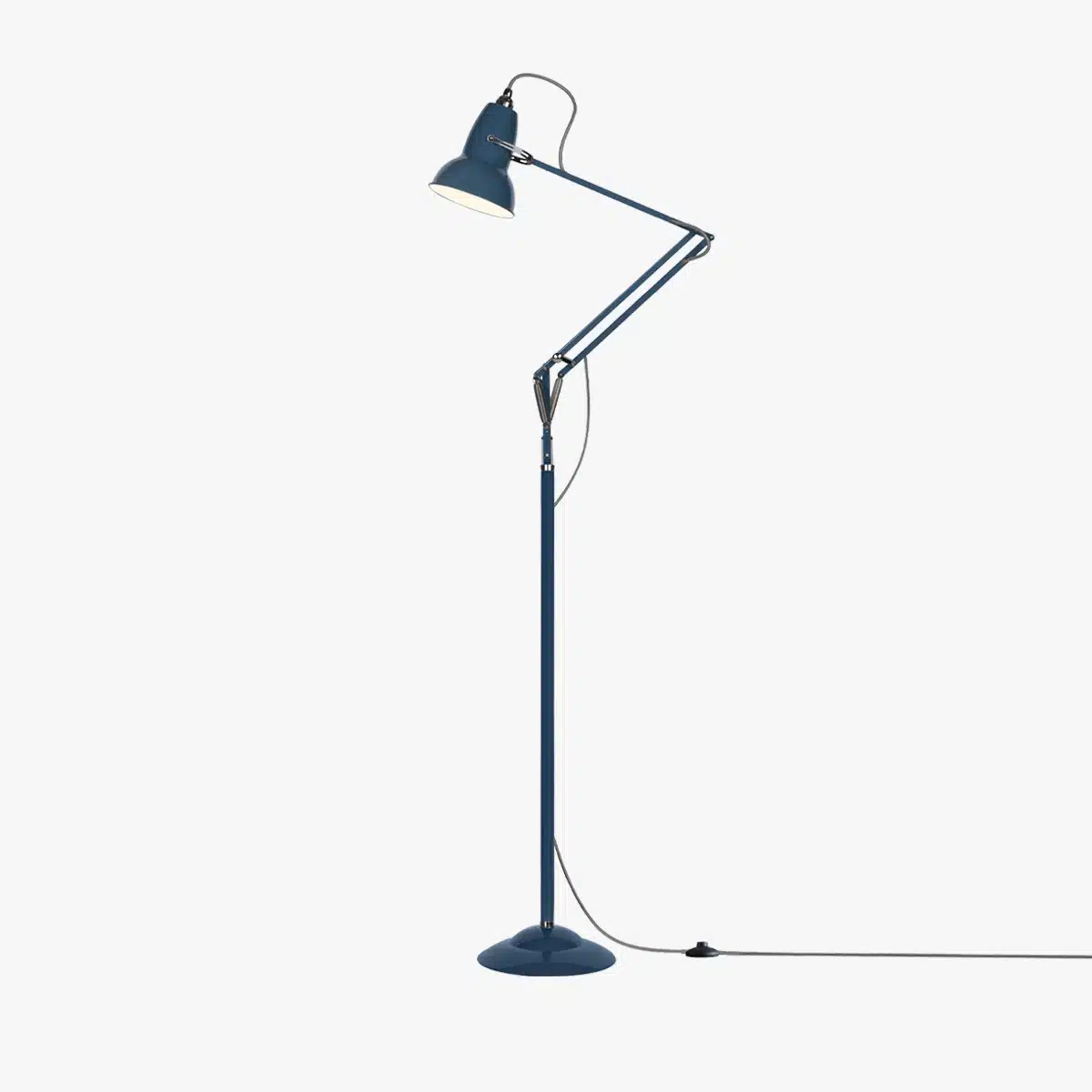 Anglepoise Light - Original 1227 Floor Lamp National Trust Edition Neptune Blue - Neptune Blue Finish - Aluminium Shade