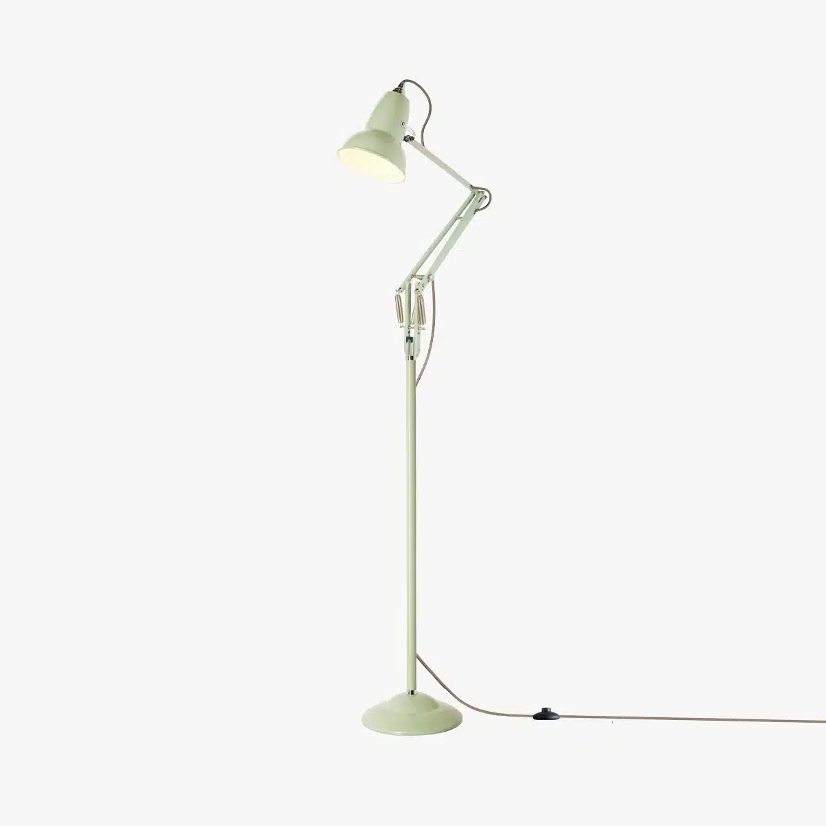 Anglepoise Light - Original 1227 Floor Lamp National Trust Edition Sage Green - Sage Green Finish - Aluminium Shade