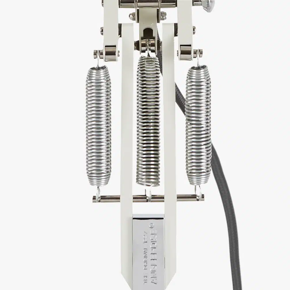 Anglepoise Light - Original 1227 Floor Lamp Linen White - Linen White Finish - Aluminium Shade