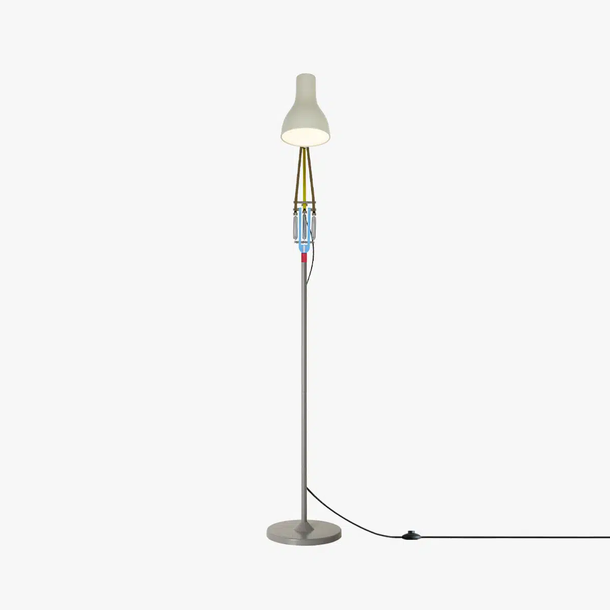 Anglepoise Light - Type 75 Floor Lamp Paul Smith Edition 1 - Paul Smith Edition One Finish - Arms and  Aluminium Shade