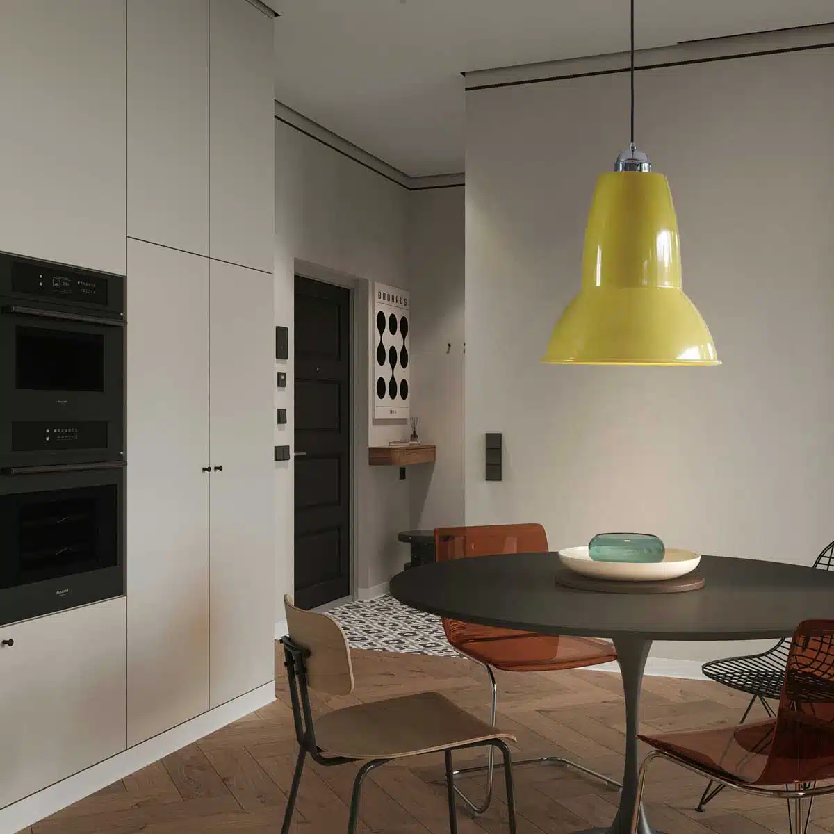 Anglepoise Light - Original 1227 Giant Pendant Citrus Yellow - Citrus Yellow Finish - Aluminium Shade