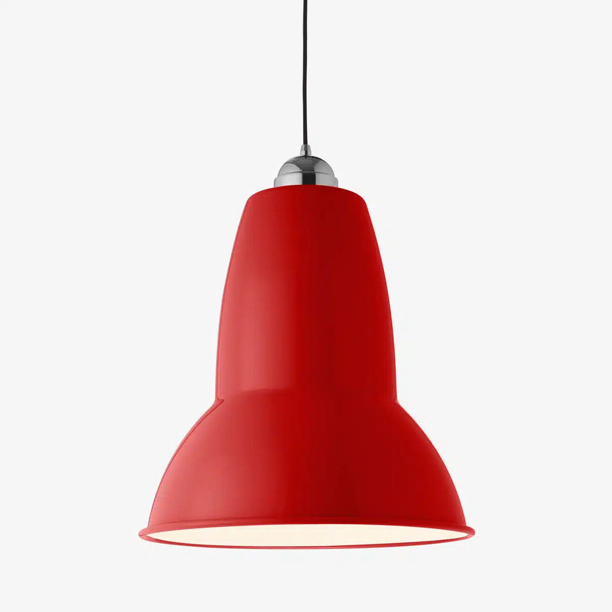 Anglepoise Light - Original 1227 Giant Pendant Crimson Red - Crimson Red Finish - Aluminium Shade
