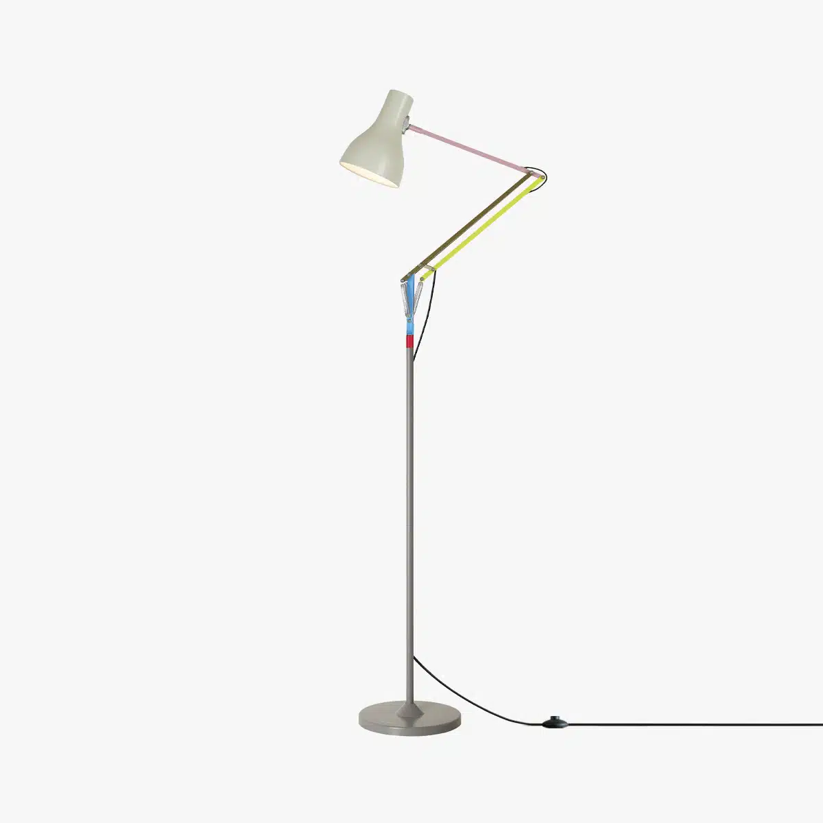 Anglepoise Light - Type 75 Floor Lamp Paul Smith Edition 1 - Paul Smith Edition One Finish - Arms and  Aluminium Shade
