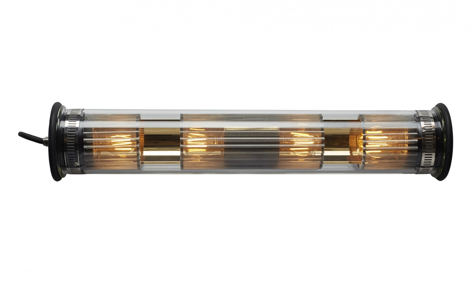 Dcw-Editions - In The Tube 120-700 Wall Lamp - Gold - Silver