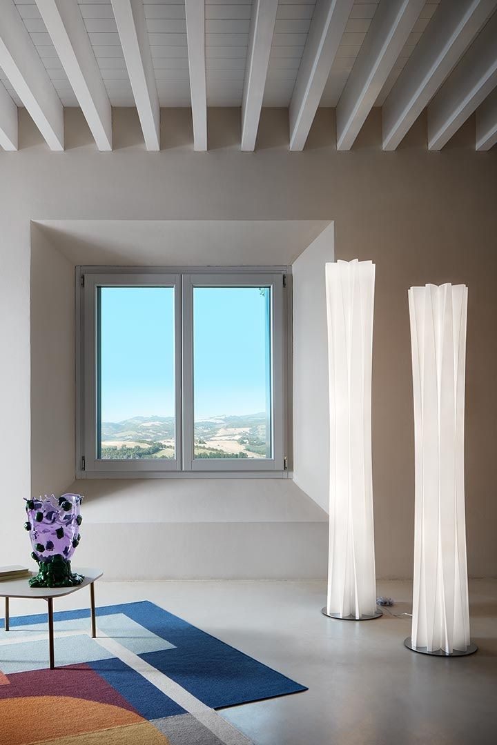 Slamp - Bach Floor Lamp - XXL - White