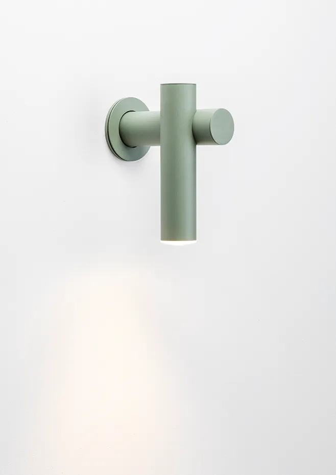 Estiluz - Tik Wall Lights - 4090X - Outdoor - 89 Pale Green