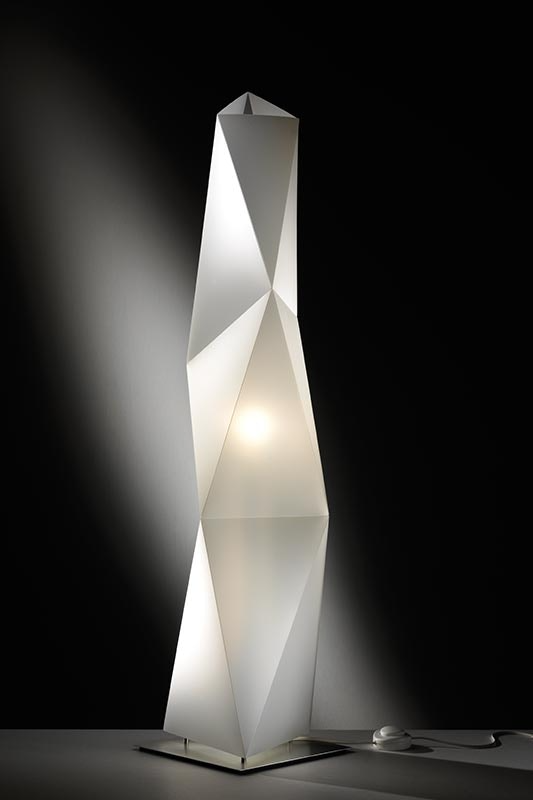 Slamp - Diamond Floor Lamp - Medium - White