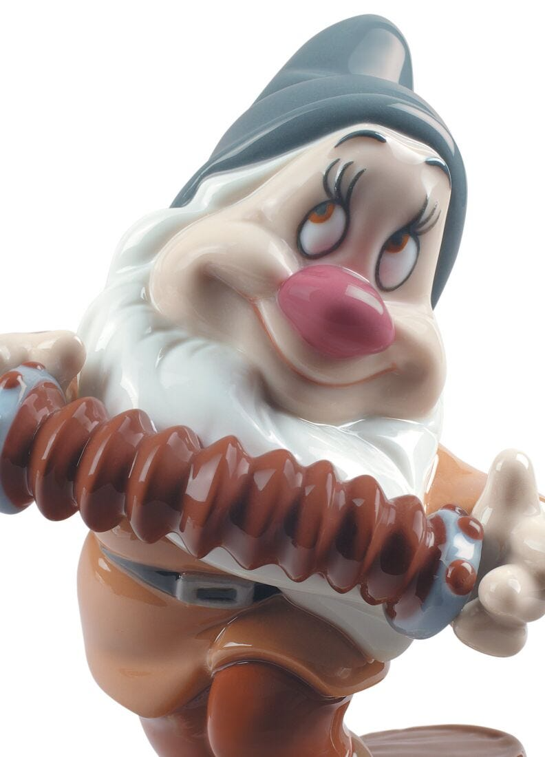Lladró - Bashful Snow White Dwarf Figurine