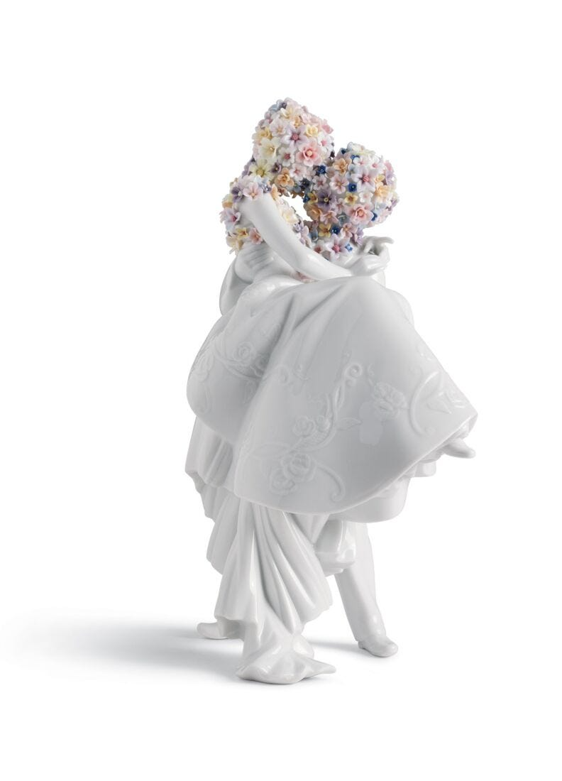 Lladró - Love II (Blossoms) Sculpture