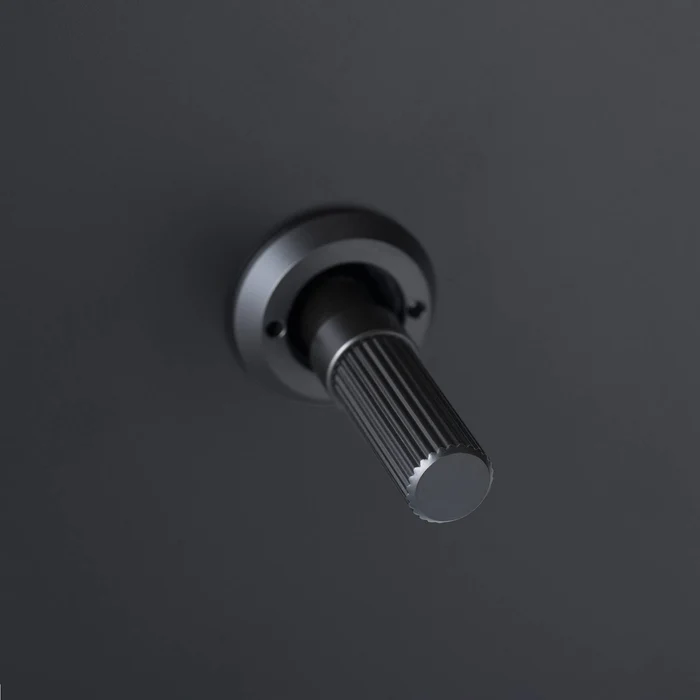 Buster & Punch - 1G Toggle 2-Way  Linear Switch - Black Finish
