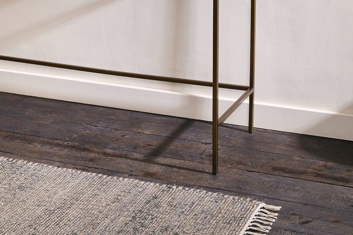Nkuku - Nakuru Iron & Glass Console Table