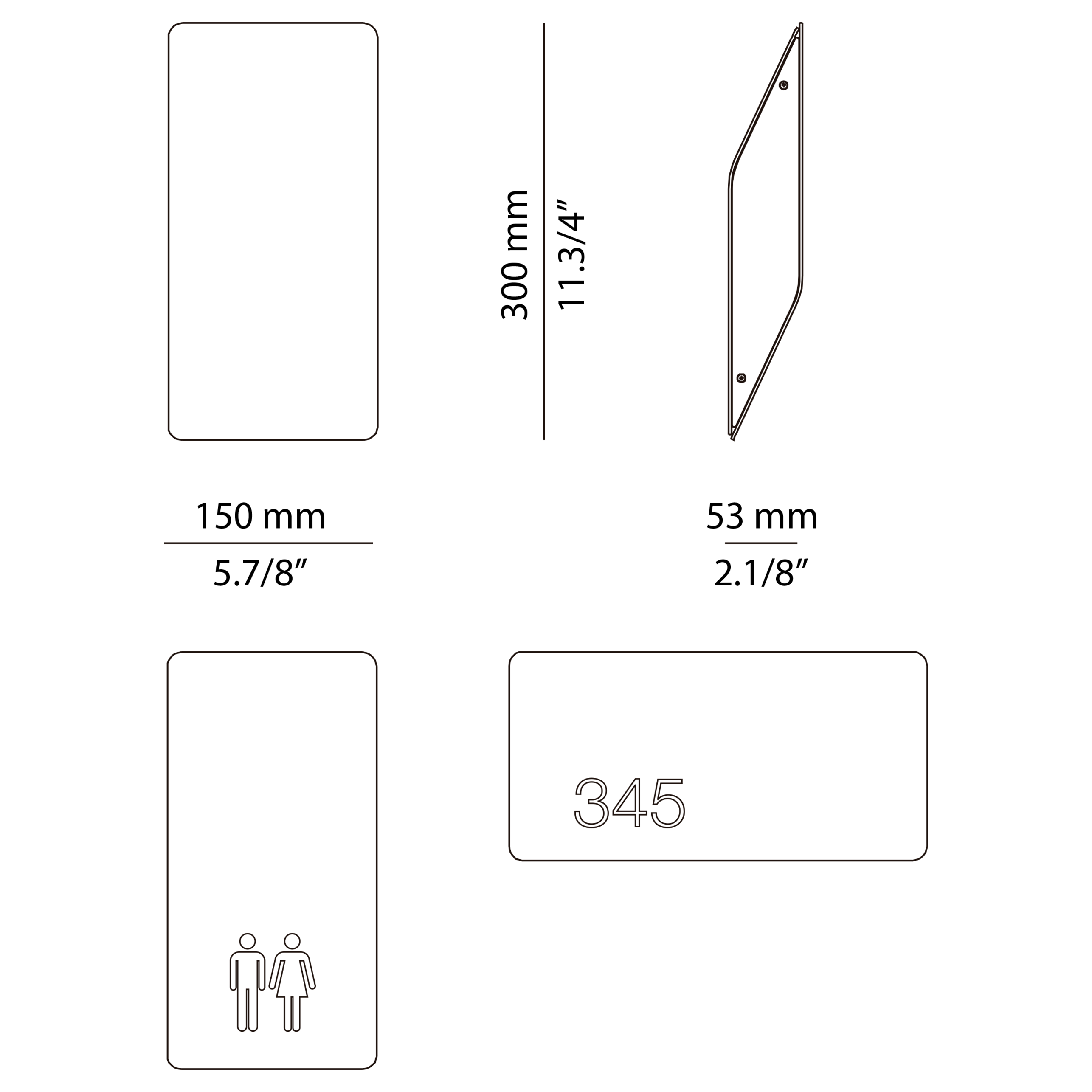 Estiluz - Shapes Wall Lights - 4100 - 94 Champagne