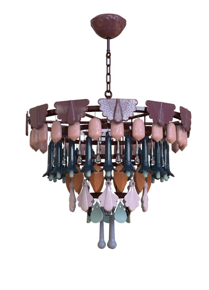 Lladró - Seasons Chandelier 70 - Fall