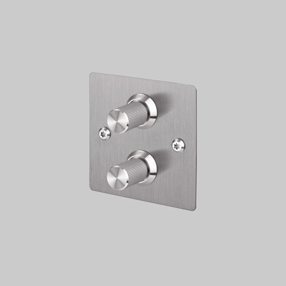 Buster & Punch - 2G Dimmer 120W Linear - Steel Finish