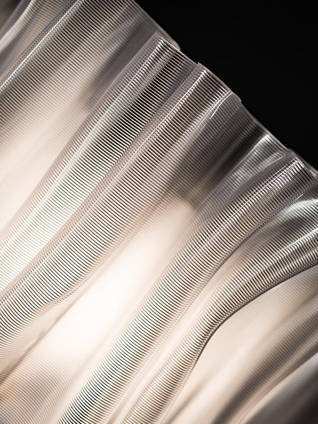 Slamp - Accordéon Vertical Suspension Lamp - Prisma