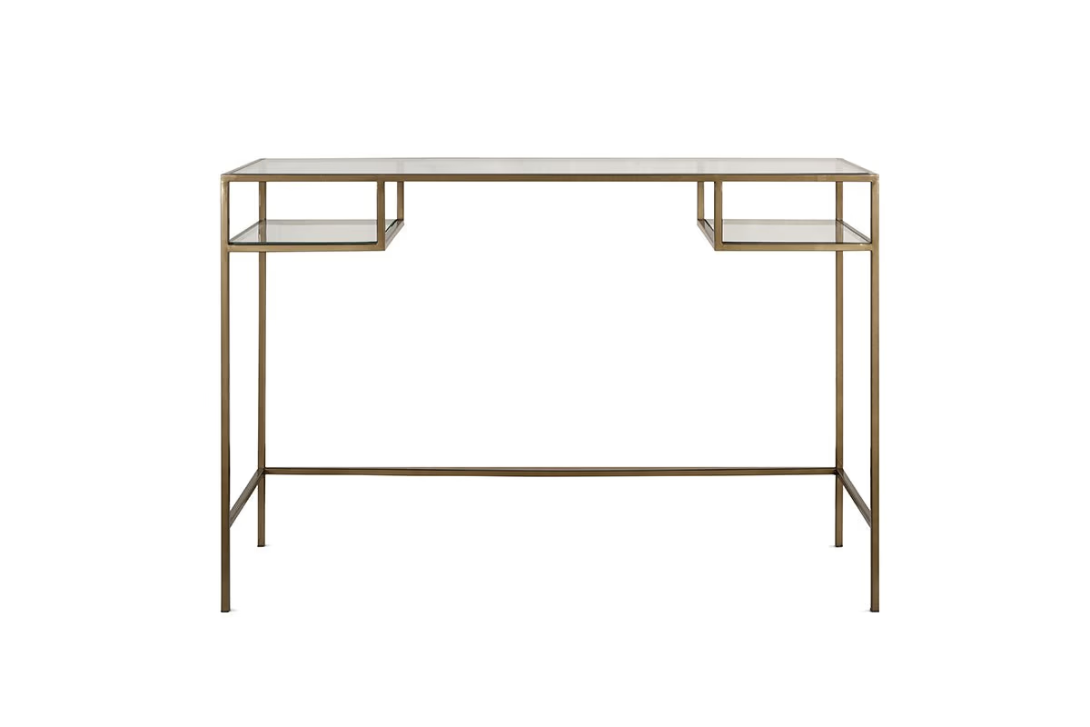 Nkuku - Nakuru Iron & Glass Console Table