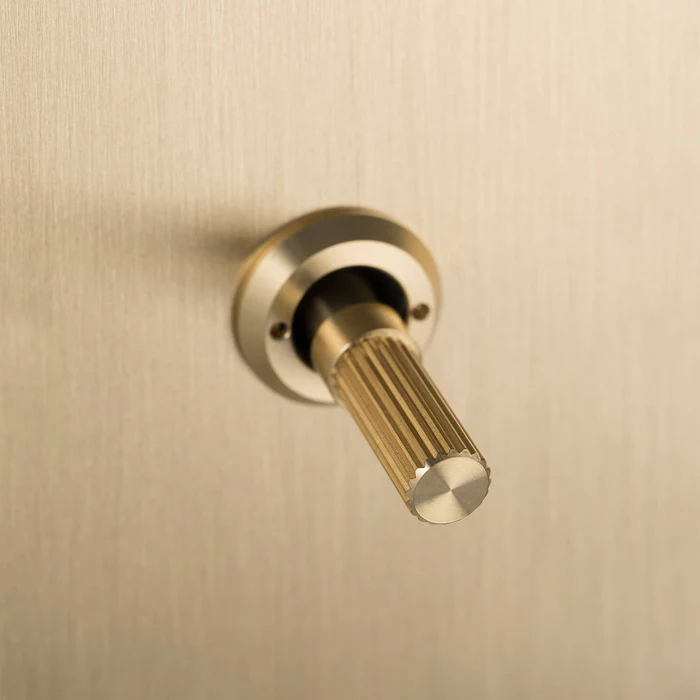 Buster & Punch - 1G Toggle  2-Way Linear Switch - Brass Finish