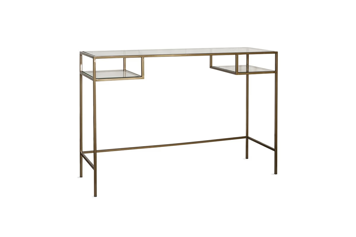 Nkuku - Nakuru Iron & Glass Console Table