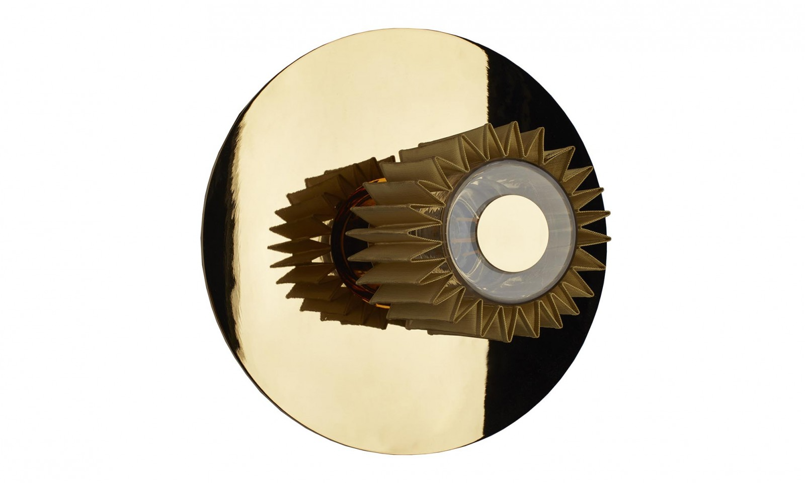 Dcw-Editions - In The Sun Wall Lamp - Gold - Gold - 270
