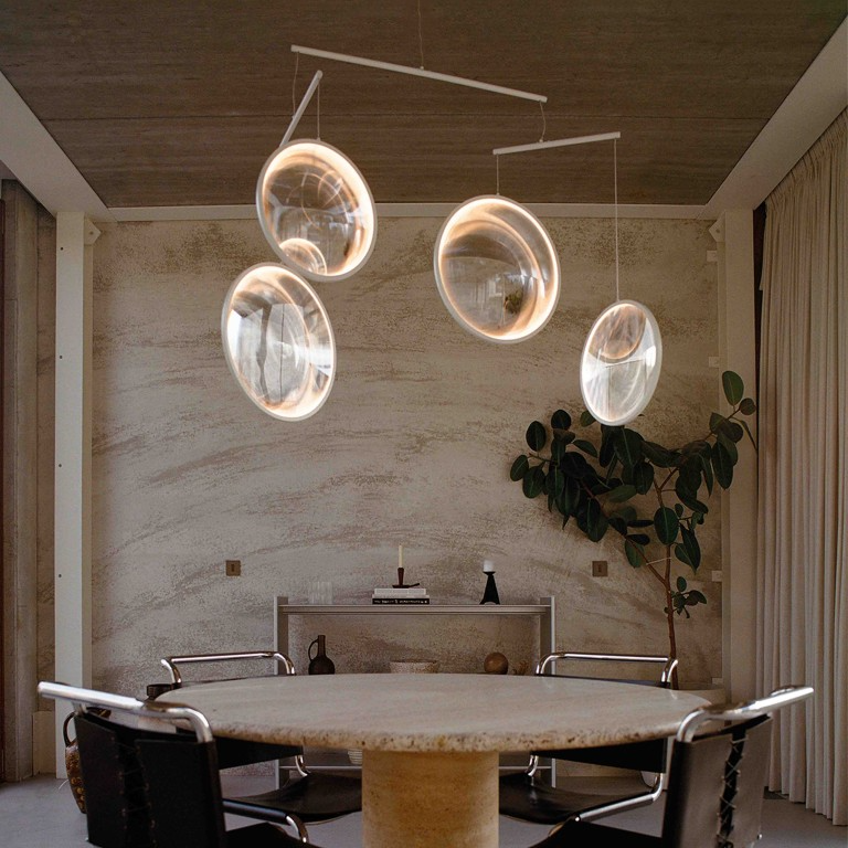 Dcw-Editions - Focus x4 Pendant Lamp - White