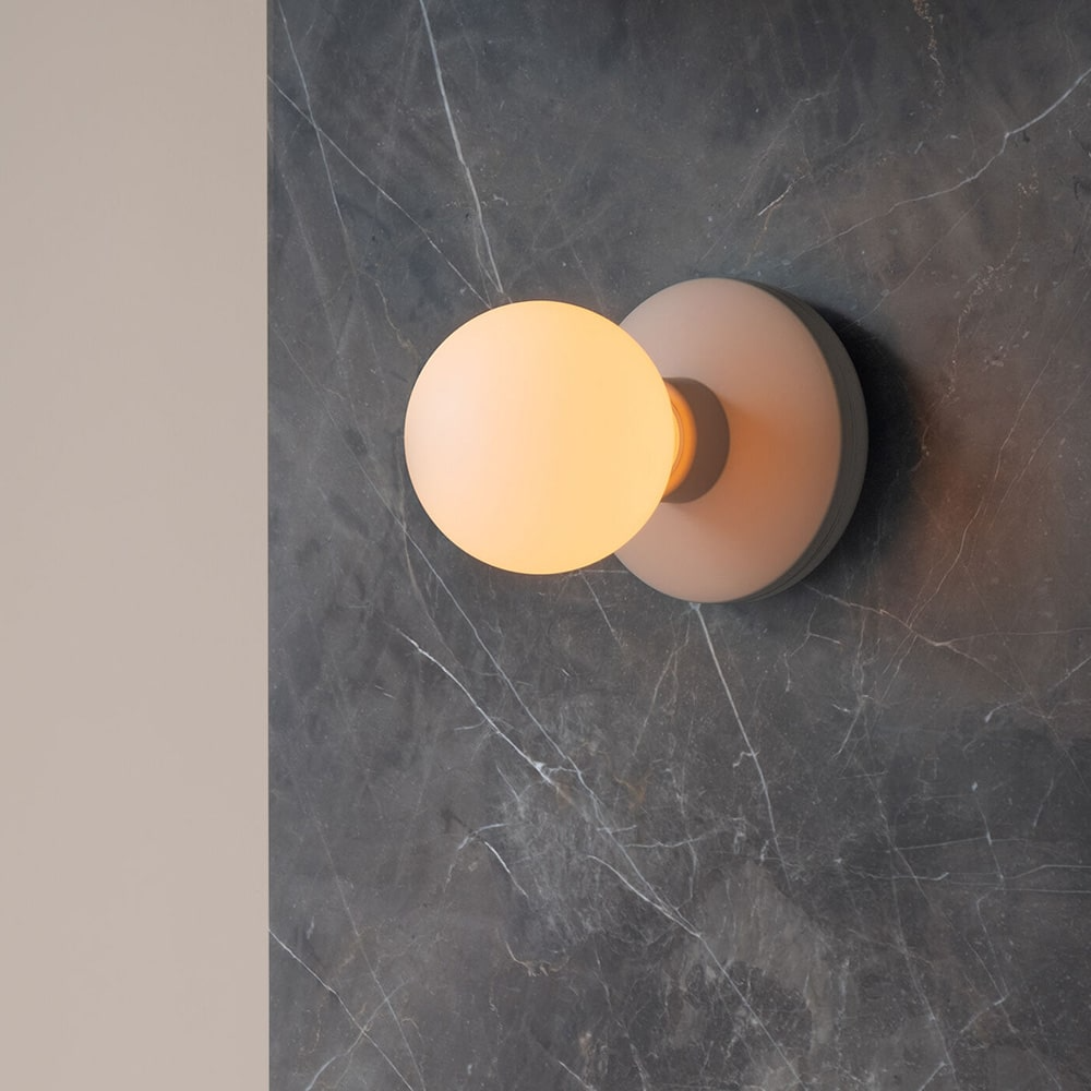 Humble Lights - Bee Wall Light Beige Frosted
