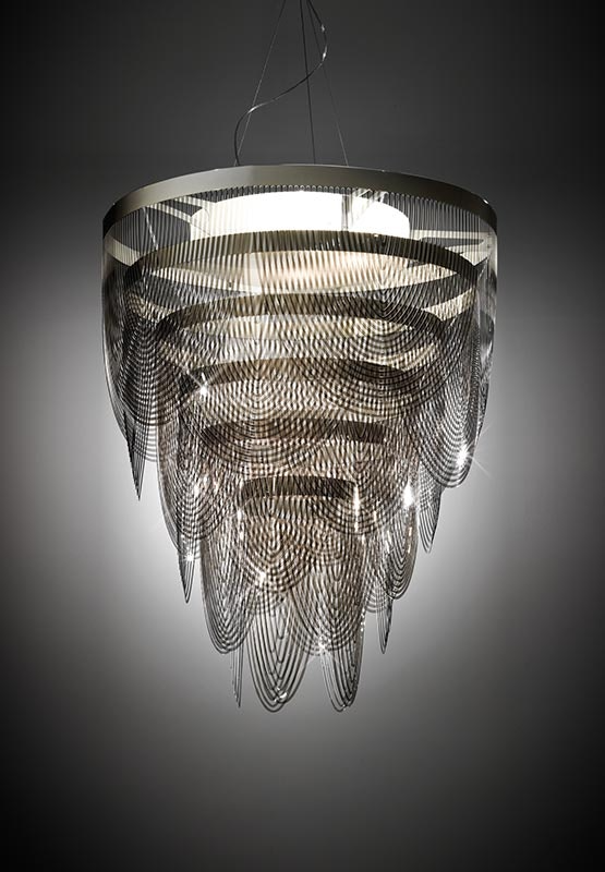 Slamp - Ceremony Suspension Lamp - Fumè