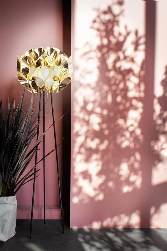 Slamp - Flora Floor Lamp - Gold