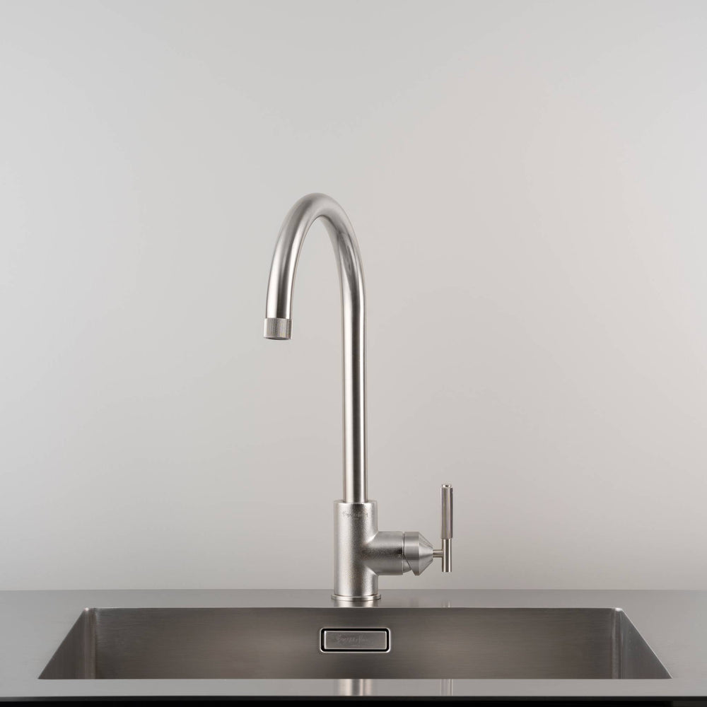 Buster & Punch - UK Kitchen Tap Linear - Mixer - Steel