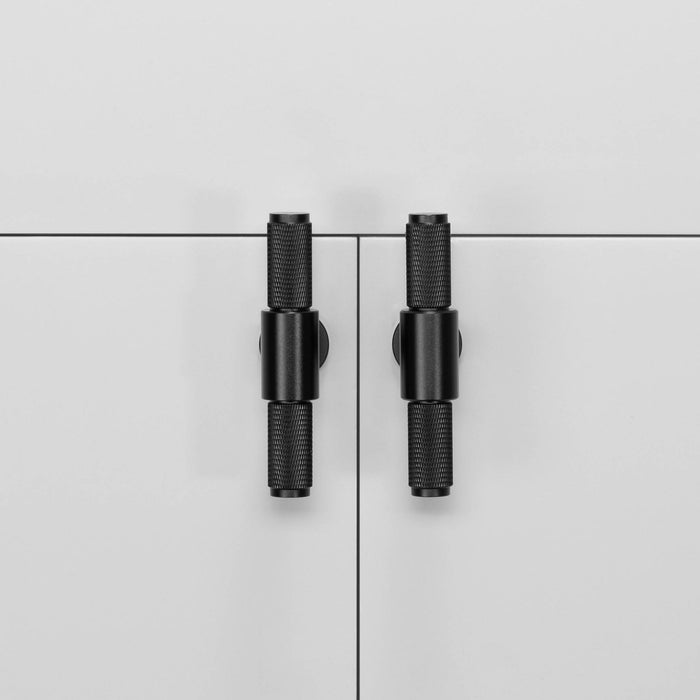 Buster & Punch - T-Bar Cross - Nude - Black