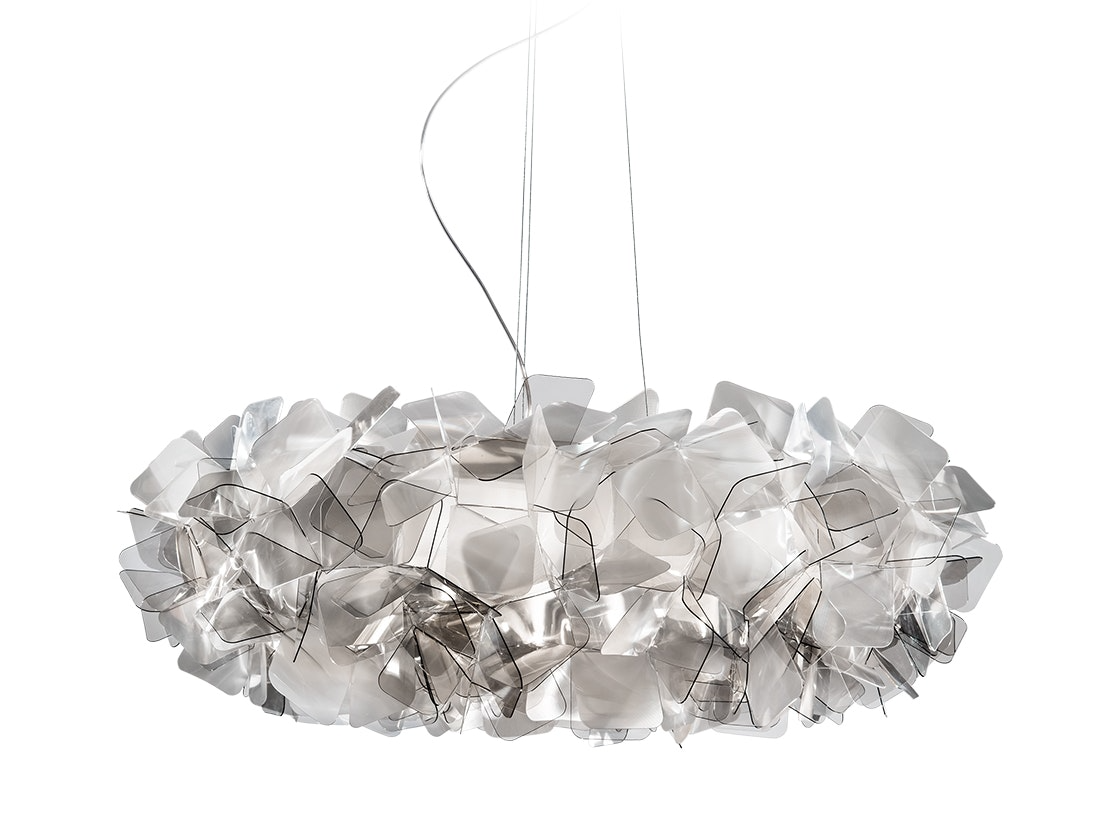 Slamp - Clizia Suspension Lamp - Large - Fumè